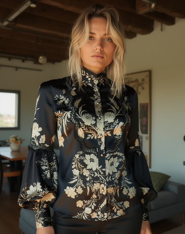 SvetAI platform — AI-generated fashion photoshoot